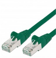 Patchkabel mit Cat7-Rohkabel S/FTP Patchkabel grün (2 m)