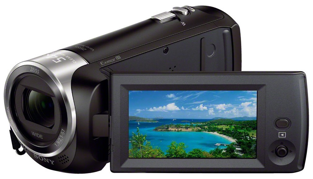 Sony HDR CX 240 EB SD Speicherkarten Camcorder schwarz  - Onlineshop EURONICS