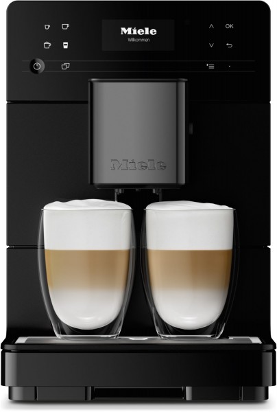 CM 5510 125 Edition Kaffee-Vollautomat Obsidianschwarz matt, Latte Macchiato/Cappuccino, Stahl-Kegel-Mahlwerk, 1,3 l