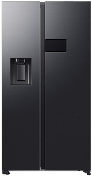RS90F64EDF Side by Side premium black steel