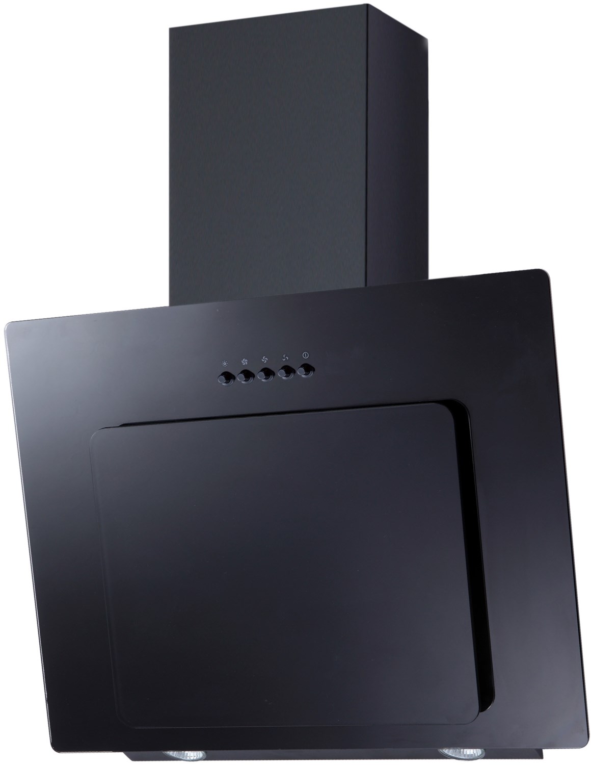 Image of 9039 X Kopffrei-Dunstabzugshaube Glas schwarz