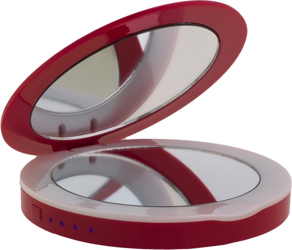 Powerbank Ladypower (3.000mAh) rot