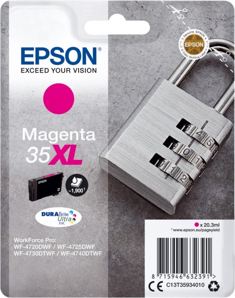 35XL DURABrite Ultra Tintenpatrone magenta
