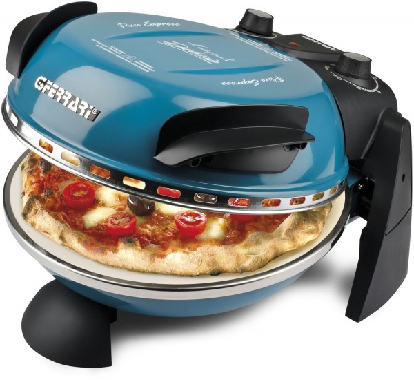 Delizia Pizza-Backofen blau