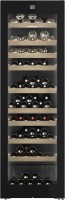WPgbi 5272-20 Weintemperierschrank black steel