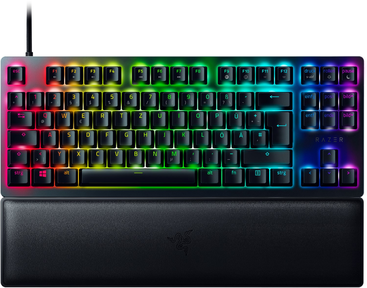 Huntsman V2 Tenkeyless (DE) Clicky Optical Switch (Purple) Gaming Tastatur