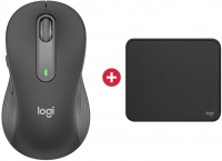 Signature M650 L Kabellose Maus + Dein Geschenk: Logitech Studio Mauspad