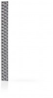 PREVSPS45GY Kletterschutzstreifen mit Stacheln + Warnschild (10 Stk.) grau