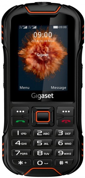 GLX8 Plus Tasten Handy schwarz