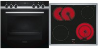 EQ521KT00B Herdset bestehend aus HE517ABS0 + EA645GN17 + HZ538S00 edelstahl + edelstahl