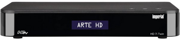 HD 7i twin HDTV Twin Sat-Receiver schwarz