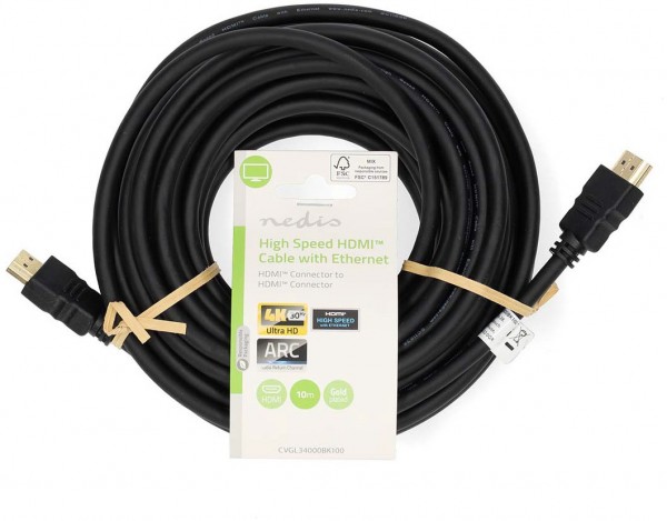 CVGL34000BK100 High-Speed HDMI-Kabel (10m) schwarz