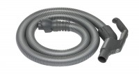 Geräteschlauch mit Griff für K3/C3. Staubsauger-Zubehör dunkelgrau