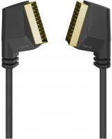 Scart-Verbindungskabel (1,5m) Stecker - Stecker vergoldet schwarz