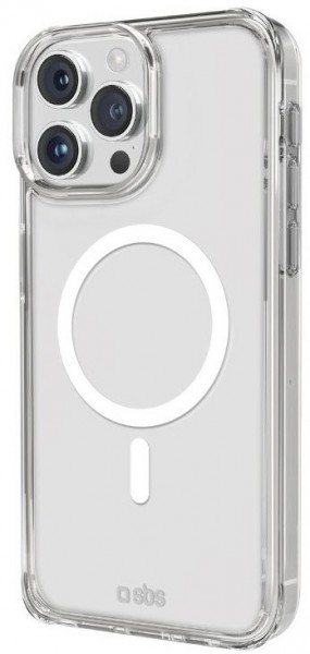 Light Mag Cover für iPhone 16 Pro Max transparent