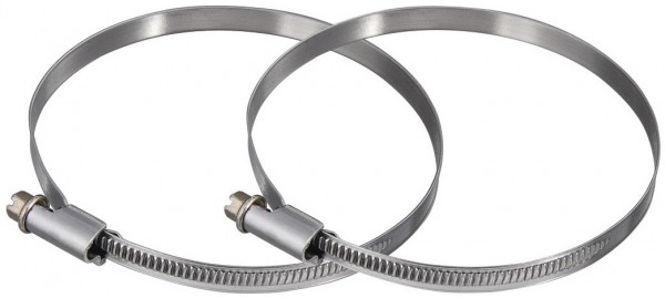 Schlauchschelle 110-130mm (2Stk.) silber