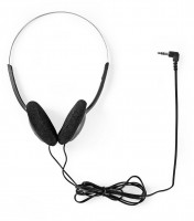 HPWD1101BK Kopfhörer mit Kabel schwarz