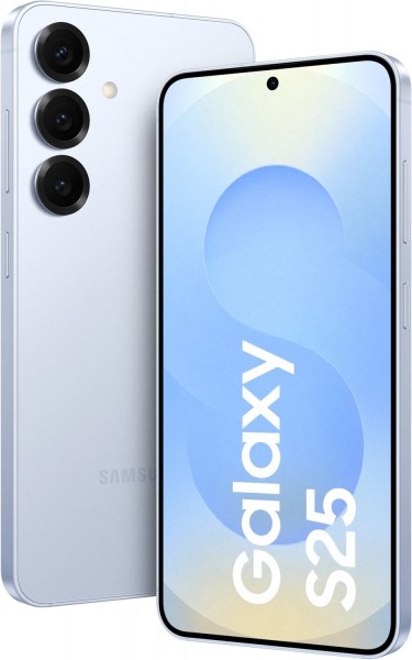 Samsung Galaxy S25 (256GB) Smartphone icy blue | EURONICS