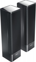 Ind. Sound Multiroom Speaker /Paar On Wall Lautsprecher alu-schwarz