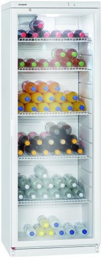 BOMANN KSG 239 Stand-Getränkekühlschrank weiß / D