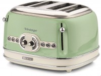 Vintage 4-Schlitz-Toaster grün