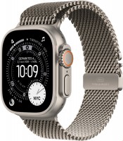 Watch Ultra 3 (49mm) GPS+5G Smartwatch Titan mit Milanaise Armband (L) natur/natur