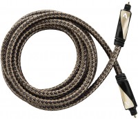 Audio-Lichtleiter-Kabel (2m) ODT-Kabel bronze coffee
