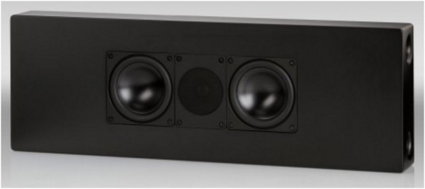 WS 1465 /Stück On Wall Lautsprecher schwarz lack seidenmatt