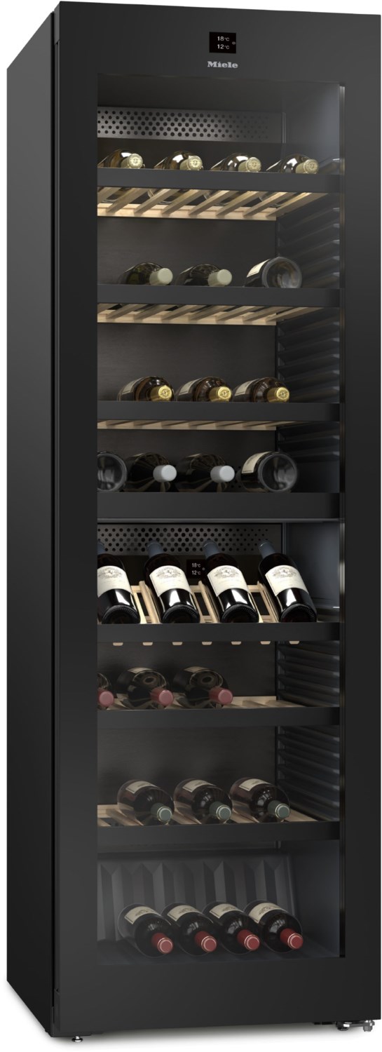 Miele KWTS 4785 G 125 Gala Edition Weintemperierschrank obsidianschwarz