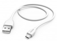 Ladekabel USB-A>Micro-USB (1,5m) weiss