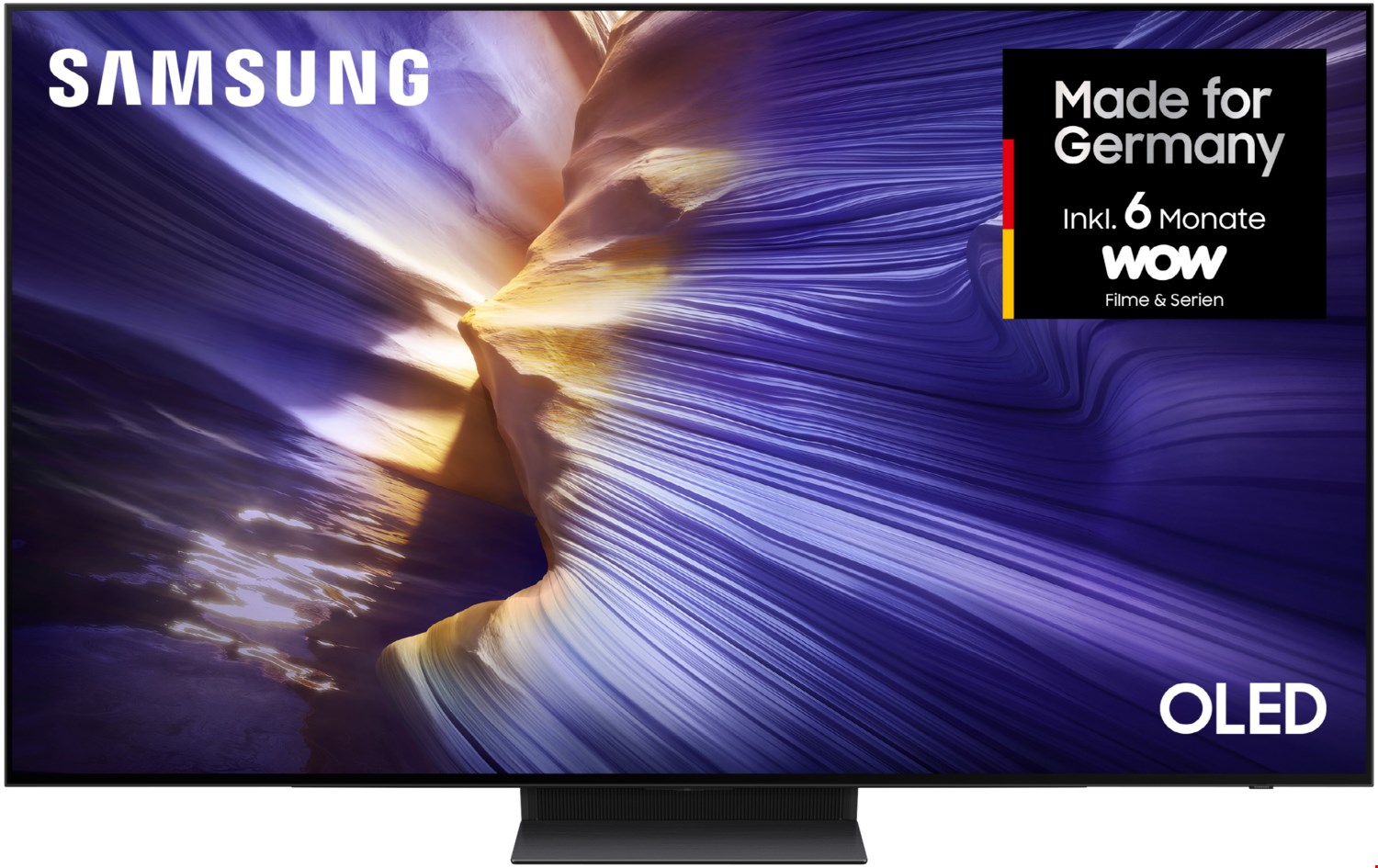 GQ55S93FAE 138 cm (55") OLED Vision AI Smart TV graphitschwarz, 4K Ultra HD, 144 Hz, Sprachsteuerung