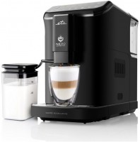 Nero Crema Kaffee-Vollautomat schwarz, Latte Macchiato/Cappuccino, Edelstahl-Mahlwerk, 20 bar, 1,5 l