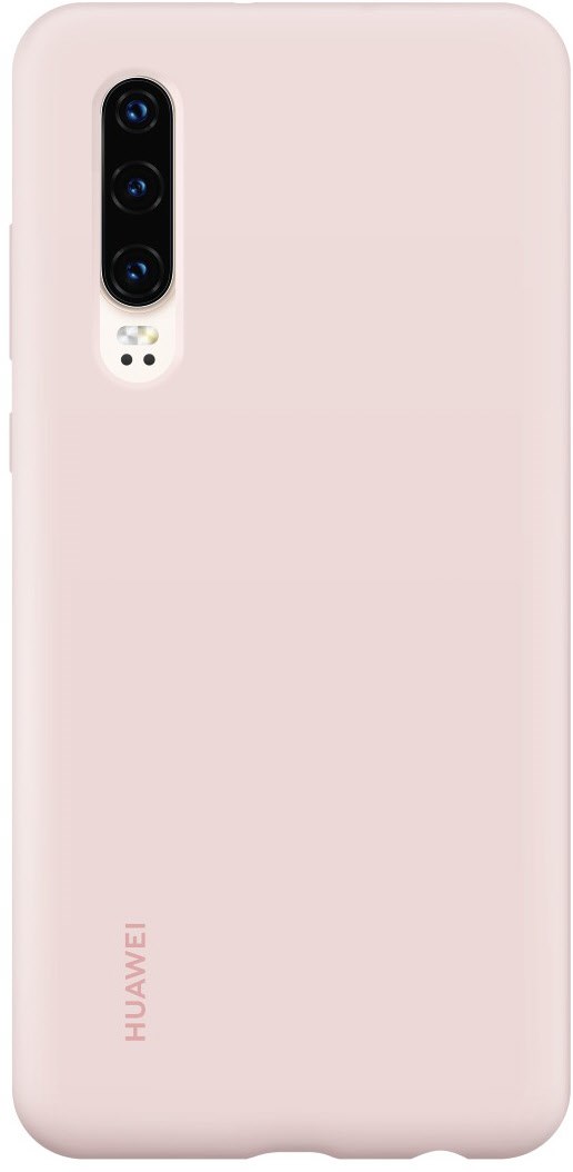 Silicone Case für Huawei P30 cherry pink