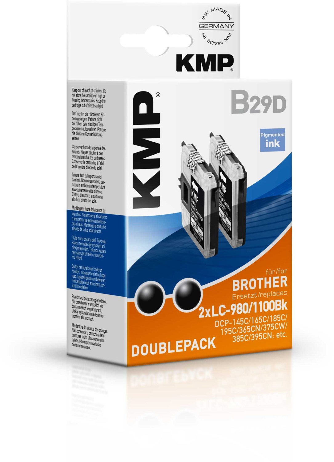 Image of B29D (2x 550 S.) Tinten-Multipack schwarz