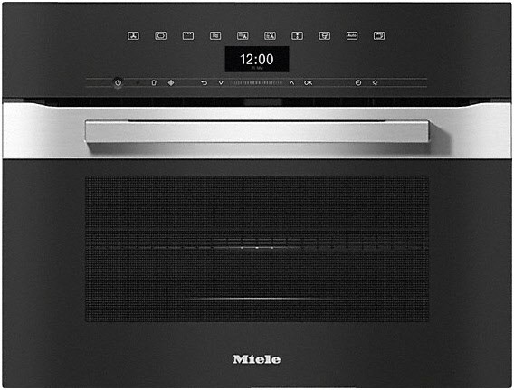 H 7440 BM Backofen mit Mikrowellenfunktion edelstahl/cleansteel