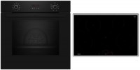 BX48PIB Herdset mit Induktionskochfeld bestehend aus B2CCG6AK0 + T58SHF1L0 schwarz/edelstahl