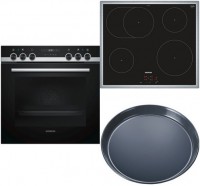EQ521WA0V Herdset mit Induktionskochfeld bestehend aus HE517ABS1+EW645CFB2E+HZ317000 edelstahl + edelstahl