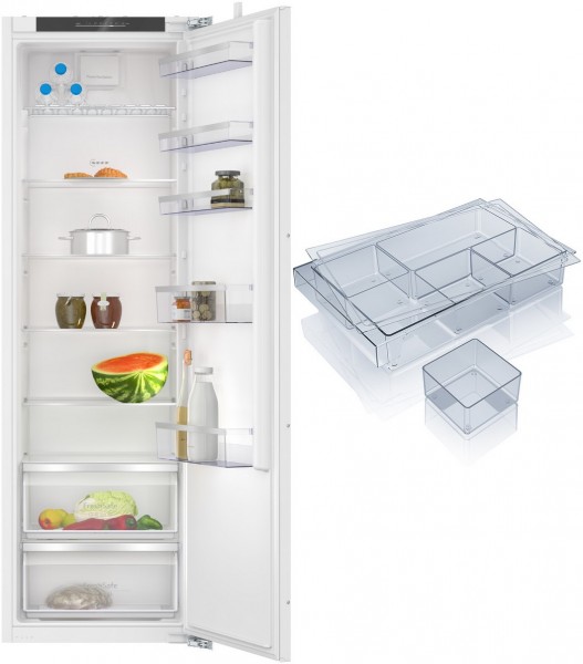KMK178F1 Einbau-Kühlschrank bestehend aus KI1812FE0 + KS1870Z0 weiß