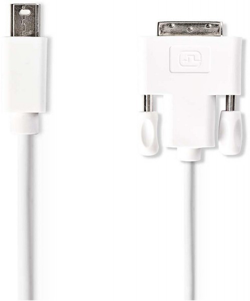 CCGP37700WT20 Mini DP (2m) weiß Mini DP-Stecker>DVI-D 24+1 Buchse
