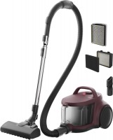 AL51C1DRF Beutelloser Bodenstaubsauger dark red, HEPA-Filter, 9 m Reichweite
