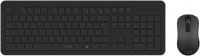 CHATO Deskset Kabellose Tastatur schwarz