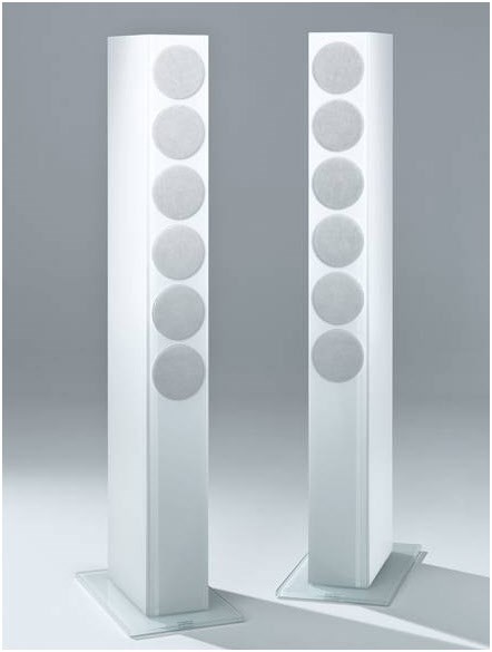 Re:sound G prestige /Stück Stand-Lautsprecher weiß/weiß