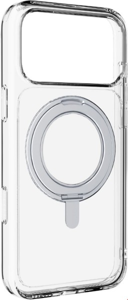 Spin Mag Cover für iPhone 17 Pro transparent