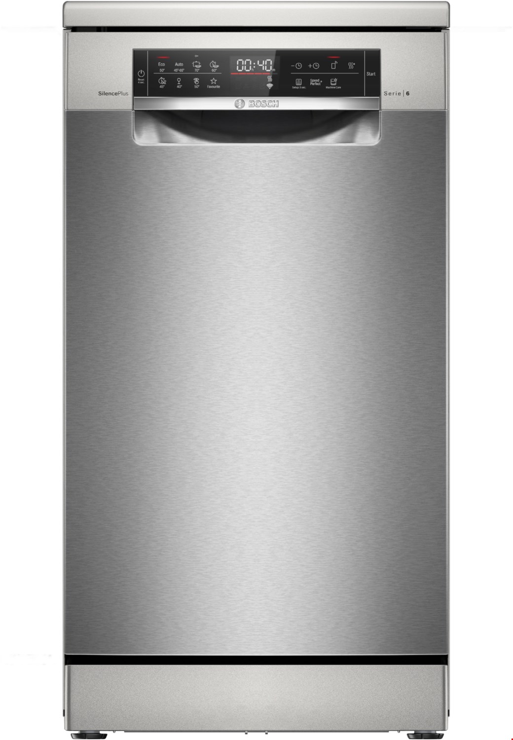 SPS6EMI21E Stand-Geschirrspüler 45 cm gebürsteter Stahl AntiFingerprint