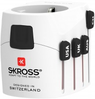 Reisestecker PRO World & USB weiss