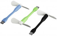 USB-Mini-Ventilator blau