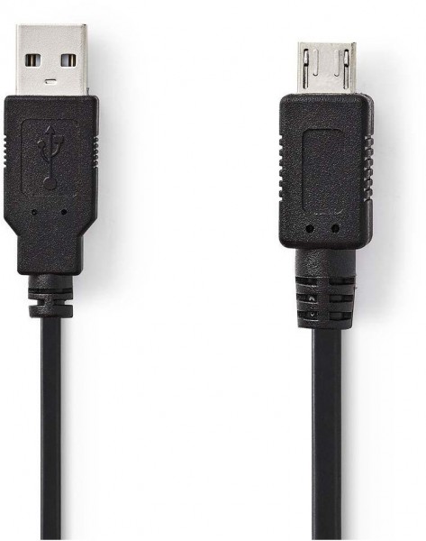 CCGP60400BK20 USB 2.0 Kabel (2m) schwarz A-Stecker>Micro-A-Stecker