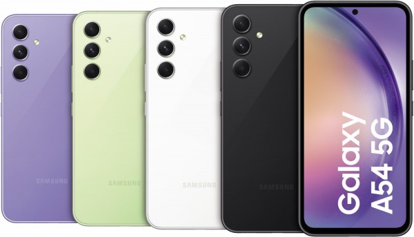 Samsung Galaxy A54 5G (128GB) Smartphone awesome white | EURONICS