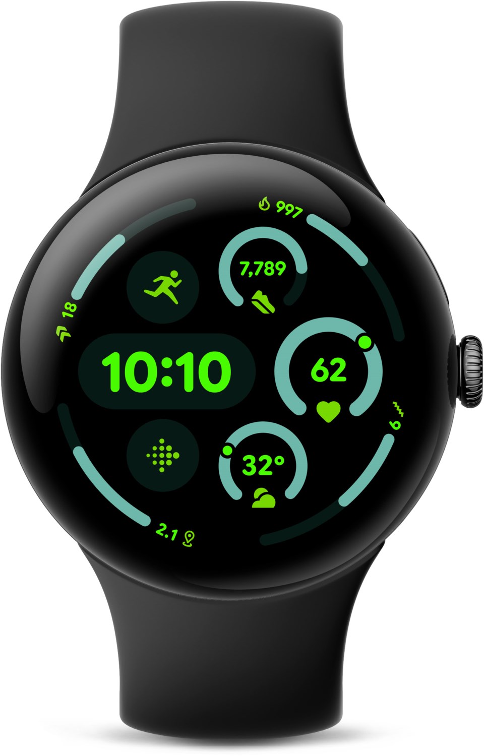 Image of Pixel Watch 3 (41mm) WiFi Smartwatch obsidian