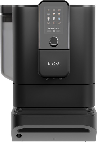 Nivo 8141 Pro Kaffee-Vollautomat schwarz, Stahl-Kegel-Mahlwerk, 15 bar, Apps ladbar